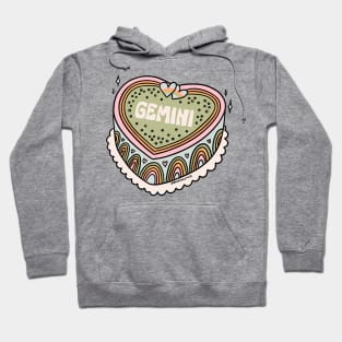 Gemini Heart Cake Hoodie